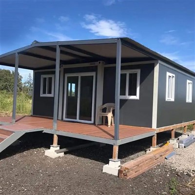 Maison de conteneurs extensible pour l'hôtel